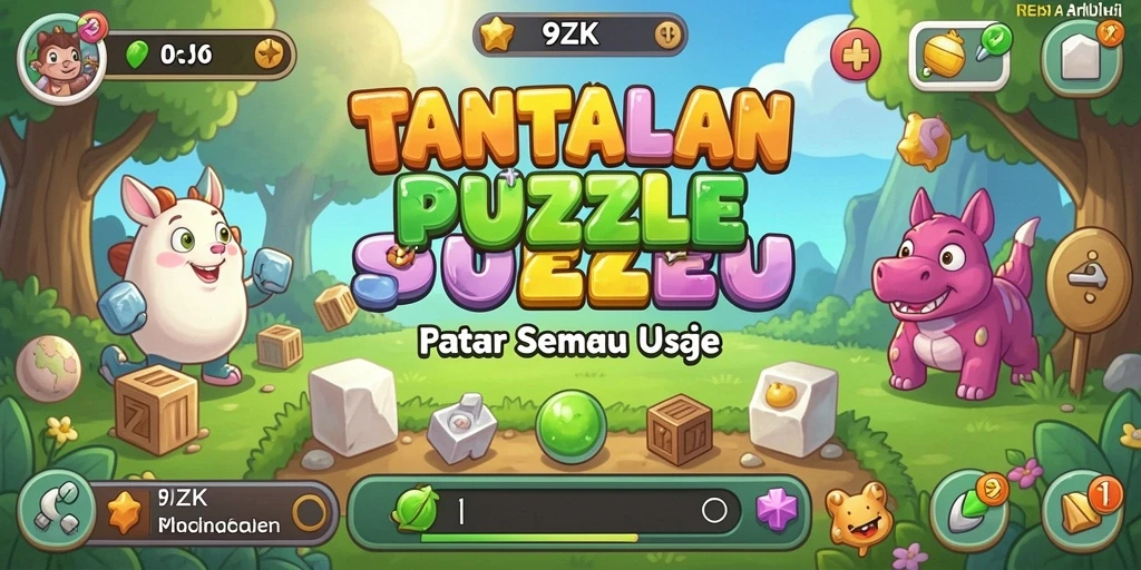 Tangkapan layar gameplay 9ZK yang seru dan menantang.