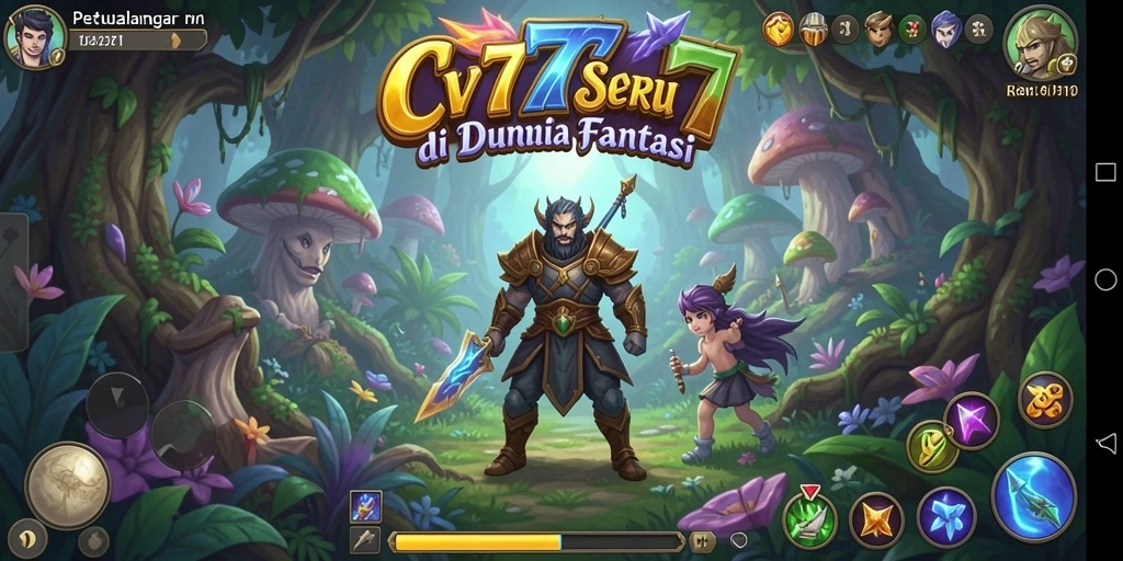 Tampilan gameplay seru dan menantang dari CV777.