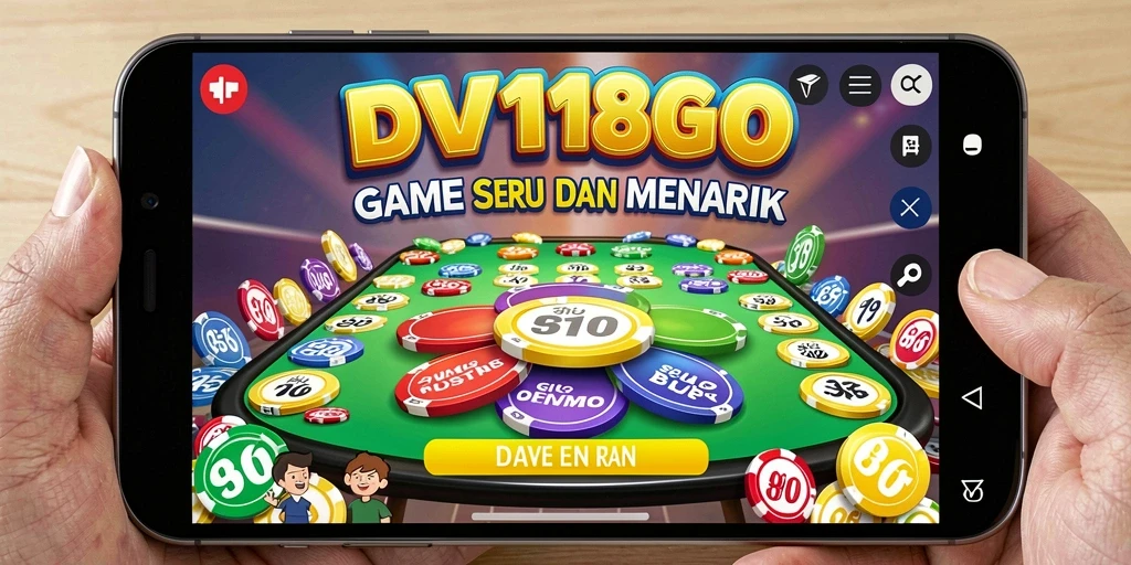 Tangkapan layar gameplay Bingo DV188 yang seru dan interaktif.