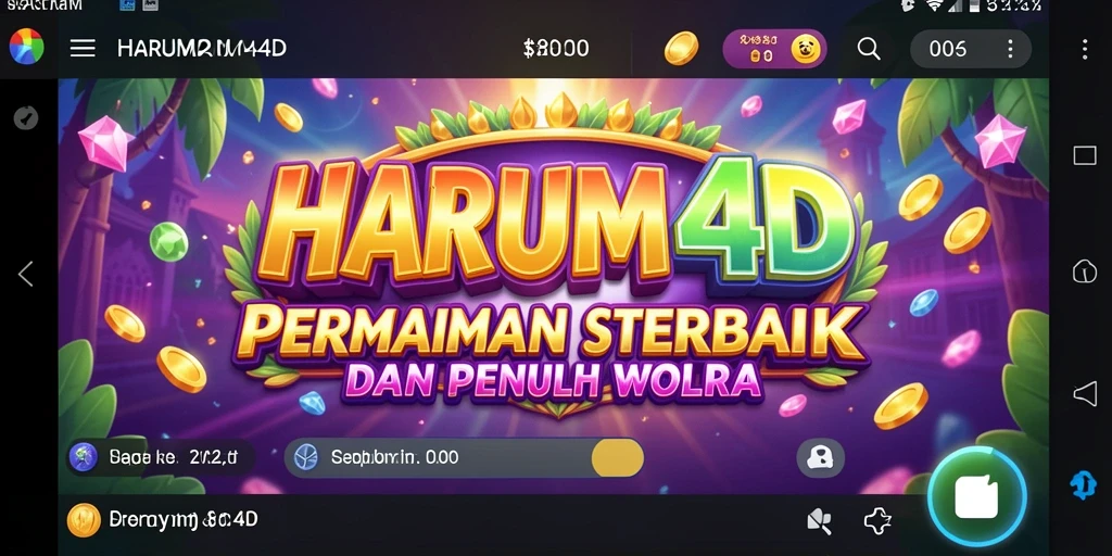 Tampilan permainan Slot yang menarik dan interaktif dari HARUM4D.