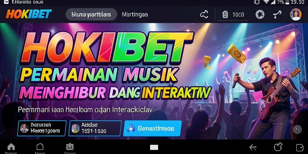 Gameplay HOKIBET yang menarik dengan berbagai pilihan lagu.
