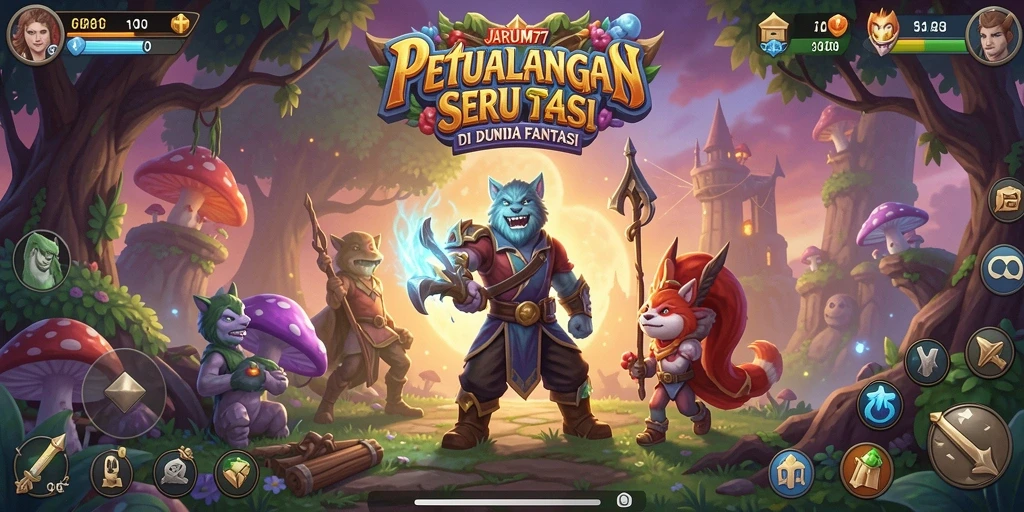 Gameplay seru JARUM77 yang penuh tantangan dan petualangan.