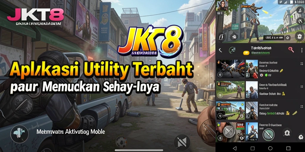 Tampilan antarmuka JKT8 yang ramah pengguna dan fungsional.