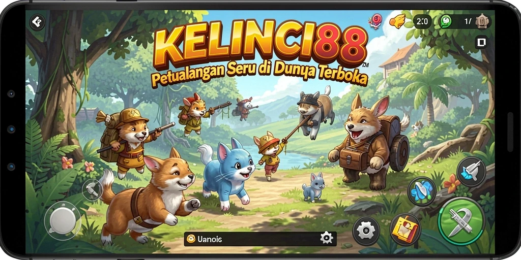 Tampilan menakjubkan dari gameplay Open World KELINCI88.