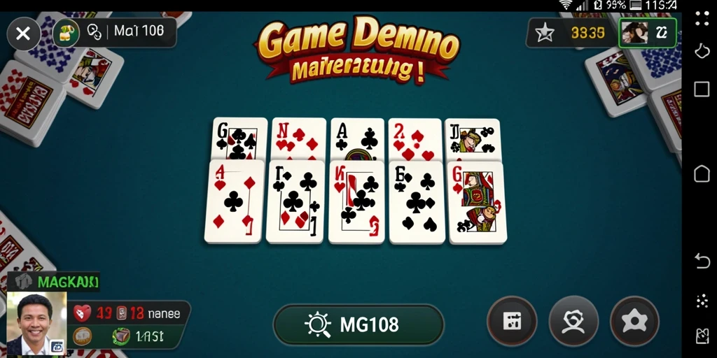 Tampilan gameplay seru dan menantang dalam MG108 yang bikin ketagihan.