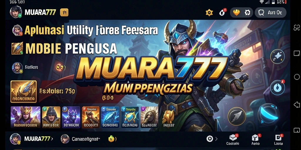 Tampilan antarmuka MUARA777 yang ramah pengguna dan menarik.