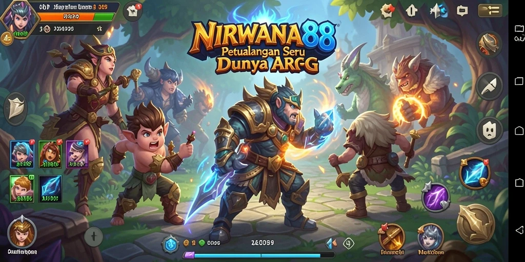 Tampilan seru dari pertempuran epic di NIRWANA88