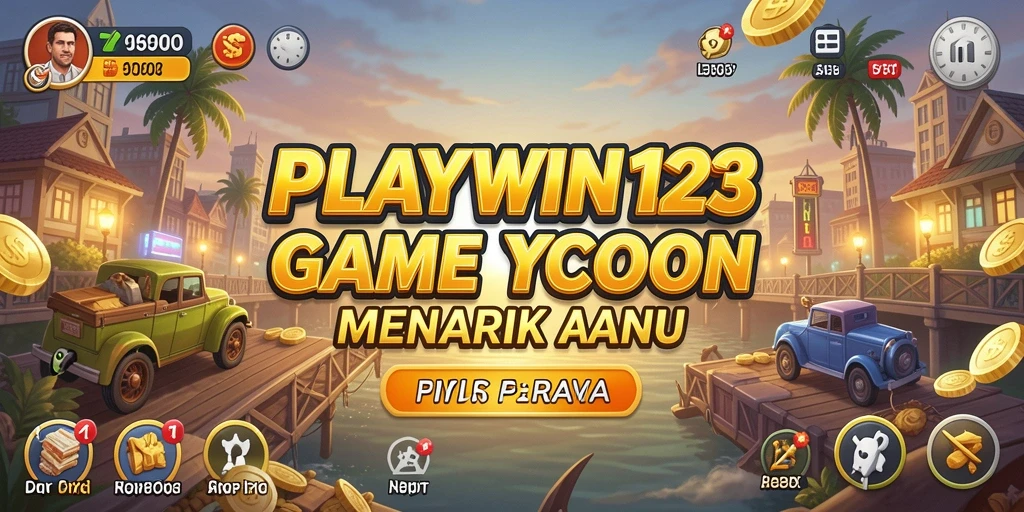 Tampilan menarik dari gameplay <strong>PLAYWIN123</strong> yang menunjukkan manajemen bisnis.